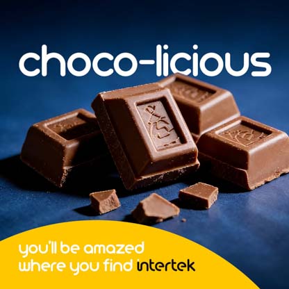 Blocks of La Esperanza chocolate